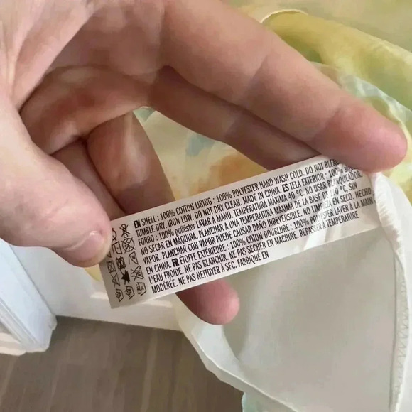 English Factory Tiered Pastel Tie-Dye Dress – Size Small - Picture 5 of 6